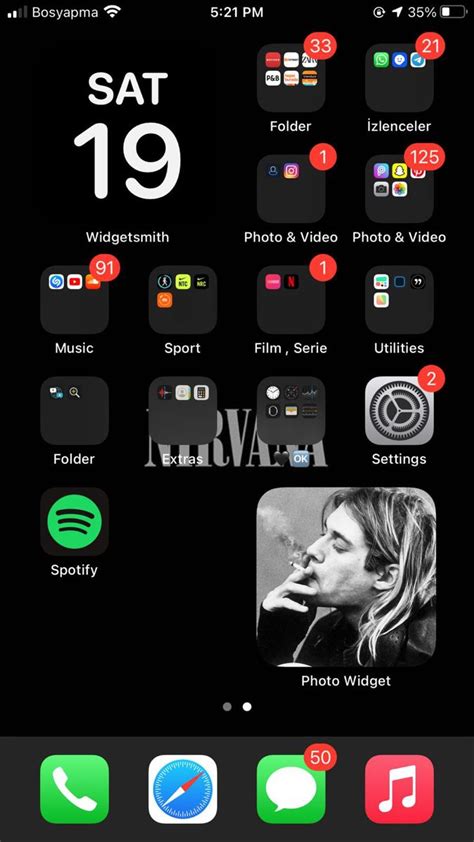 Ios 14 Homescreen In 2020 Iphone Organization Iphone App Layout Homescreen Iphone