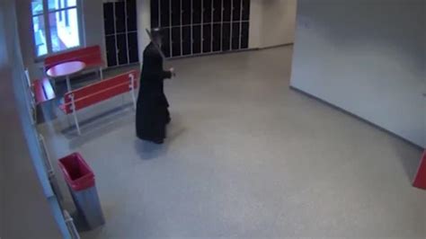 Cctv Shows Man Dressed As ‘darth Vader’ Prowling School Before Killing Three People