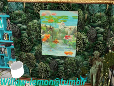 Fish Of Gold Artwork The Sims 4 Catalog