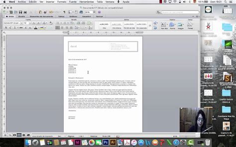 Como Crear Una Carta En Word Youtube