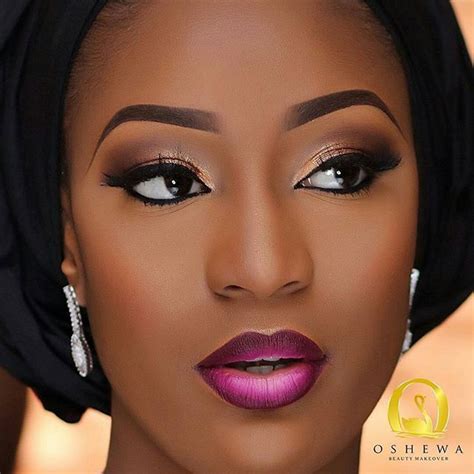 Striking Bibi Kaita Makeup By Oshewabeauty Africansweetheartweddings Maquillage Mariée