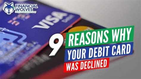Debit Card Declined 9 Reasons Why And How To Avoid Youtube