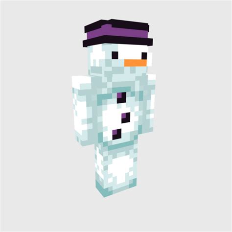Snowman Seven Color Only Challenge Minecraft Skin
