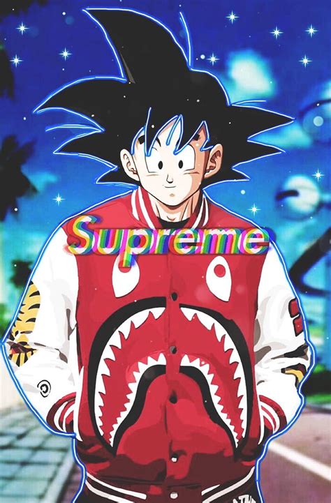 Supreme Goku Wallpaper Goku Drip Know Your Meme