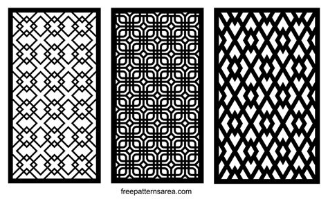 Cnc Pattern For Cnc Wall Panel Arch Window Digital Vector Art Vector