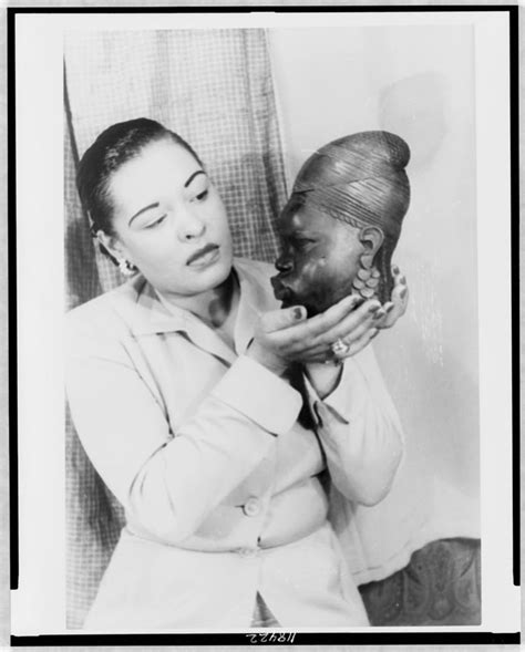 [portrait of billie holiday] library of congress