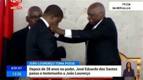 João Lourenço Tomou Posse Como Novo Presidente De Angola
