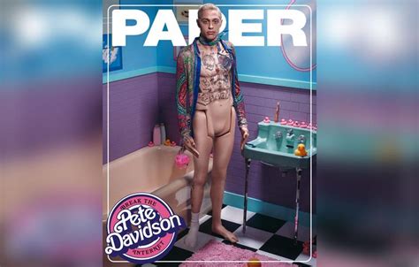 Pete Davidson Poses Naked For Paper Magazine Cover See Photos