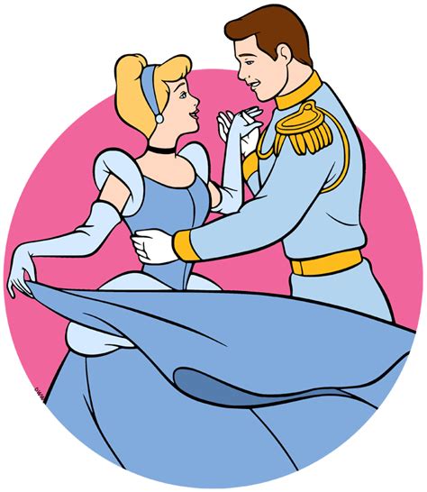 Cinderella And Prince Charming Clip Art Images Disney Clip Art Galore