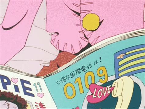 90s Pink Anime Aesthetic 