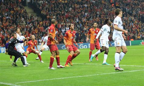Galatasaray Fc Uefa Champions League Group B Match Between