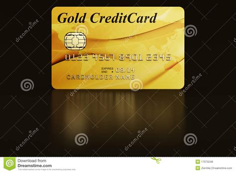 Thus, free credit card numbers from an official issuer are accessible from website or services that need verification process. Gold Credit Card Royalty Free Stock Photos - Image: 17073248