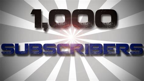 Goal Reached 1000 Subscribers Youtube