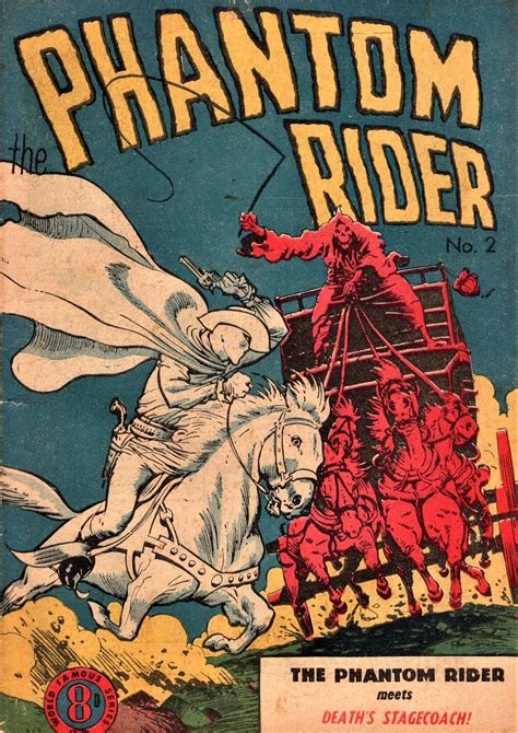 Ausreprints The Ghost Rider Magazine Enterprises 1950 Series 2 A