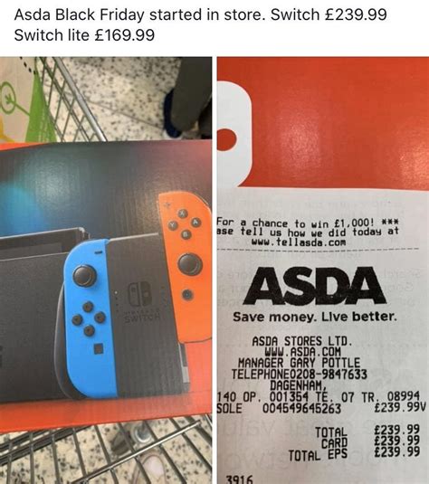 Nintendo switch, the popular new gaming console that has been selling out everywhere, is in stock at target for a very limited time. Nintendo Switch in Asda (UK) £239.99, Switch Lite £169.99 ...