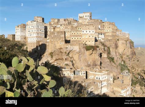 Yemen Al Hajjarah Al Hajarah Montañas Haraz Montaña Arabian Travel