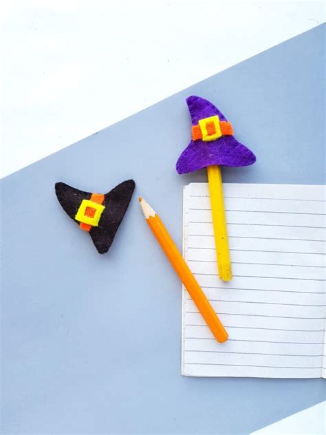 Witch Hat Pencil Toppers Easy Things To Sew