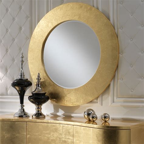 These types of mirrors are for those people who own large bathrooms or they like to have full wall coverage. Unusual Round Mirrors | Mirror Ideas