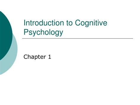 Ppt Introduction To Cognitive Psychology Powerpoint Presentation Id