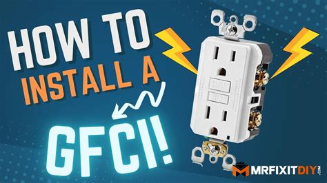 How To Install A Gfci Outlet Youtube