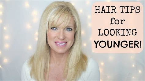 Hair Tips For Looking YOUNGER! - YouTube