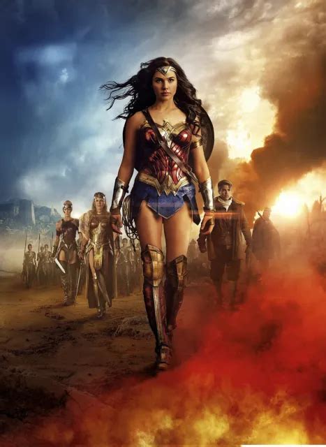 Wonder Woman Poster Gal Gadot Diana Prince Chris Pine Robin Wright