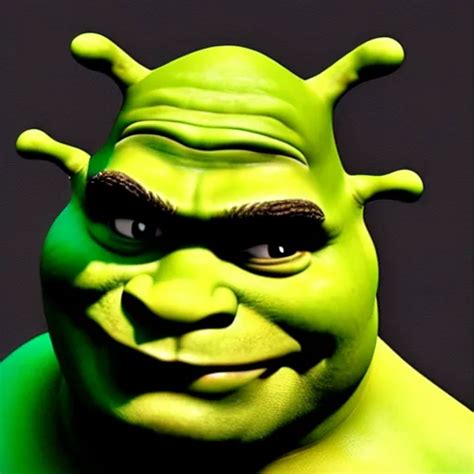 Shrek Portrait By Justine Florentino Fantasy Art Stable Diffusion