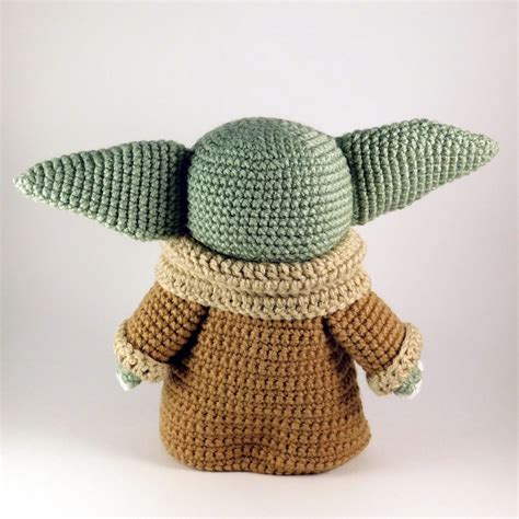 Baby Yoda Inspired Amigurumi Pattern 1up Crochet Star Wars Crochet