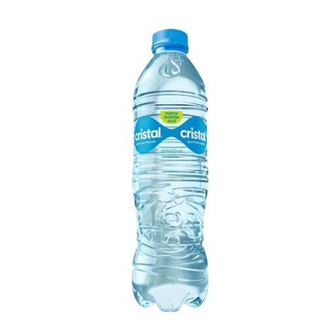 Agua Cristal purificada 1 botella de 600 ml | Walmart