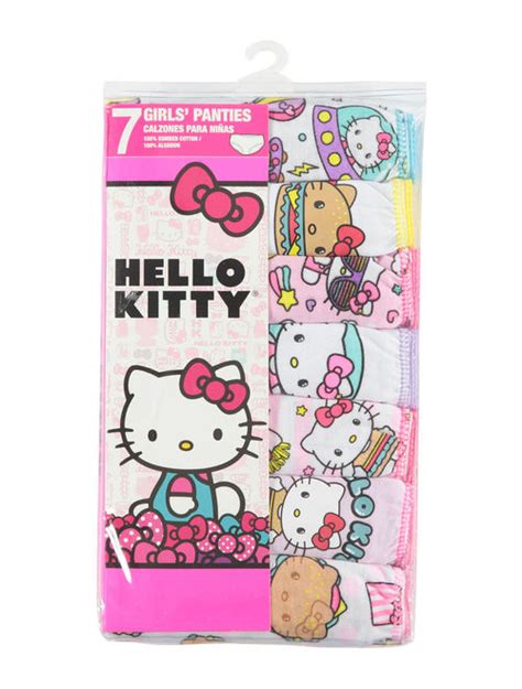 Buy Hello Kitty Sanrio Girls 100 Cotton Underwear 7 Pack Panties