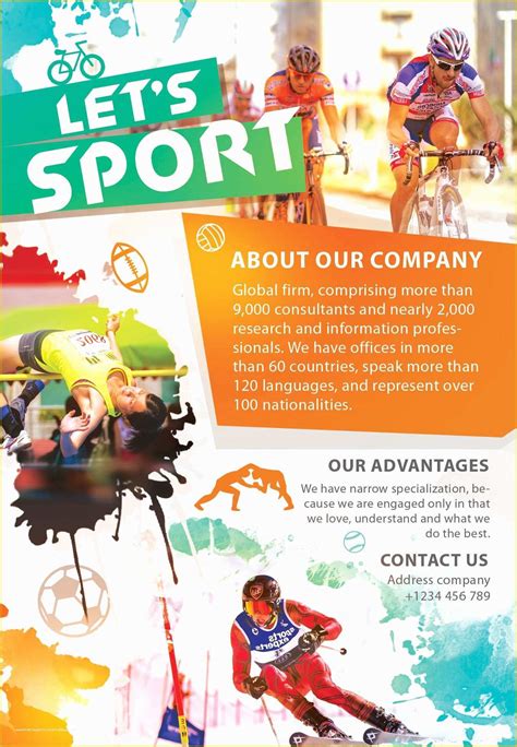 Sports Event Flyer Template Free Of Soccer All Events Flyer Also Brazil