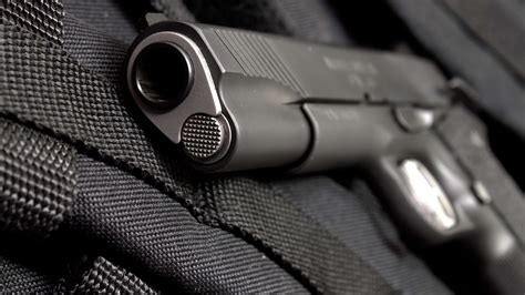 Wallpaper Weapon Closeup Macro Pistol Shotgun M1911 Handgun