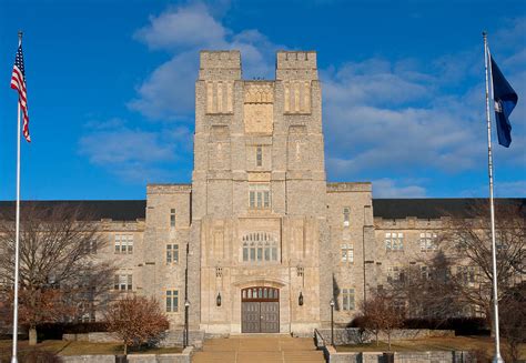 Burruss Hall At Virginia Tech Photograph By Melinda Fawver Pixels