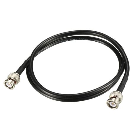 Uxcell Rg58 Coaxial Cable With Bnc Male To Bnc Male Connectors 50 Ohm 4