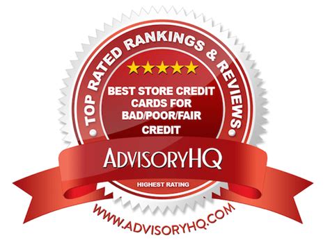 We've compiled a list of top credit cards for bad credit for those with less than perfect credit, and you are eligible to apply for any of these offers. Top 6 Best Store Credit Cards for Bad/Poor/Fair Credit | 2017 Ranking | Department Store Cards ...
