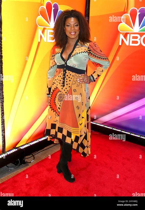 lorraine toussaint attending the nbc midseason press day held at the four seasons new york on