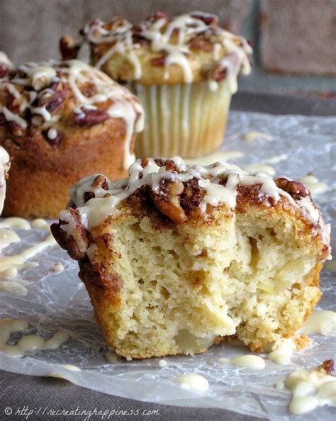 Caramel Apple Buttermilk Muffins