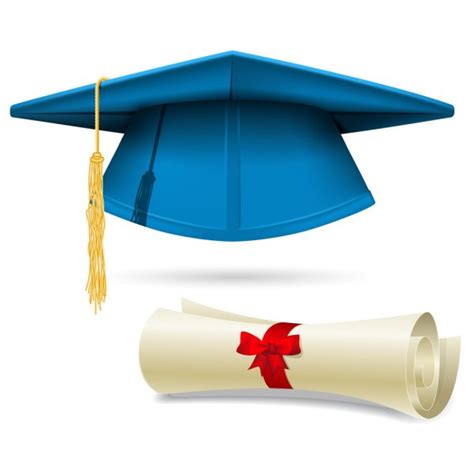 Graduation Cap And Diploma Stock Vector Image By ©pazhyna 26617873