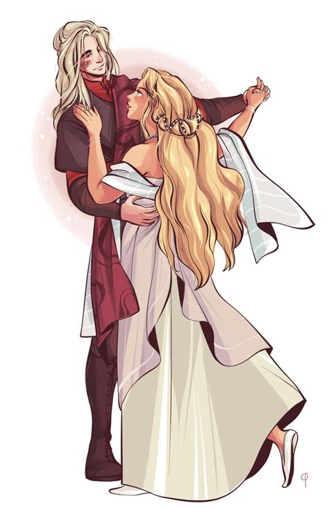 Brynden Rivers And Shiera Seastar Game Of Thrones Artwork Game Of Thrones Art Dancing Couple