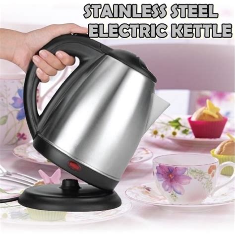 You have come to the right place. CEREK ELEKTRIK - STEEL ELECTRIC KETTLE | Shopee Malaysia