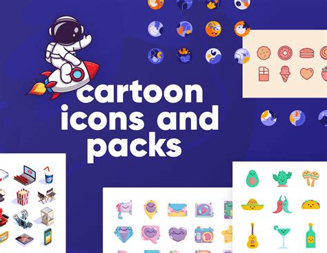 50 Really Good Cartoon Icons And Icon Packs Free And Premium