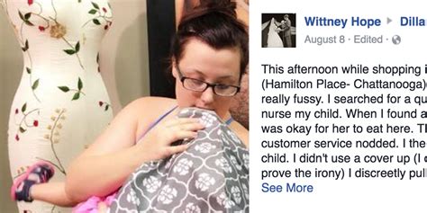 This Mom Was Told Not To Breastfeed At A Department Store Despite Being