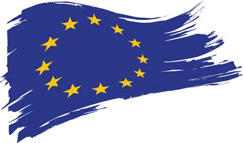 Grunge European Union Flag 7958874 Vector Art At Vecteezy