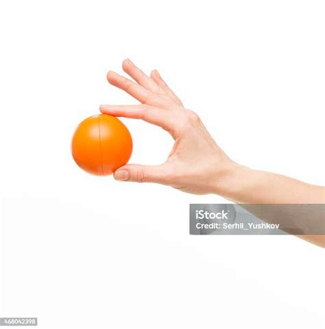 Female Hand Holding Ball Stock Photo Download Image Now Human Hand