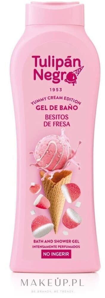 Tulipan Negro Yummy Cream Edition Strawberry Kisses Bath And Shower Gel