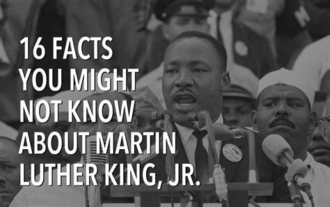 16 facts you may not know about martin luther king jr slideshows