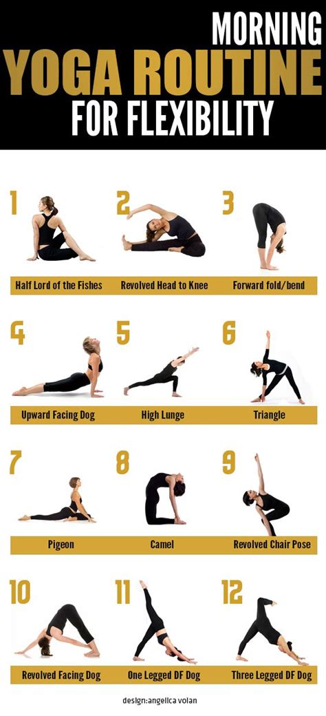 12 Morning Yoga Routine For Flexibility Morning Yoga Routine Yoga