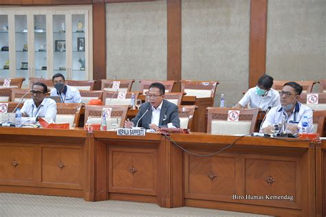 Rapat Dengar Pendapat Kemendag Dengan Komisi Vi Dpr Ri Kementerian Perdagangan Republik Indonesia