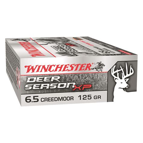 Winchester Deer Season Xp 65mm Creedmoor Polymer Tipped Extreme