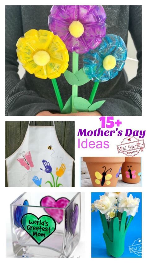 Over 20 Easy To Make Crafts For Kids That Welcome Spring Mothers Day